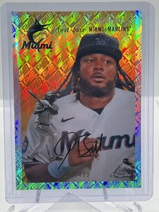 Josh Bell 2023 Topps Chrome Platinum Anniversary #291 Topps Refractor /499 - Picture 1 of 2