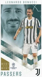 TOPPS BEST OF THE BEST CHAMPIONS LEAGUE 2020-2021 CARD N. 25 BONUCCI (JUVENTUS) - Picture 1 of 2