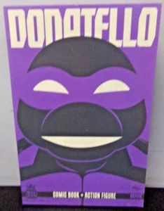 2021 BST TMNT DONATELLO ACTION FIGURE & COMIC BOOK - Picture 1 of 2