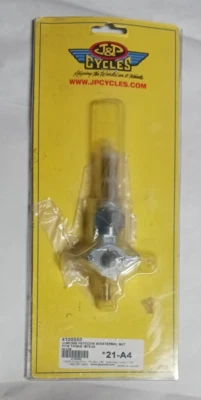 J&P CICLOS REPUESTO CROMO PETCOCK CON TUERCA EXTERNA 410050 SE ADAPTA A TANQUES 1975-03 Foto 1 de 4