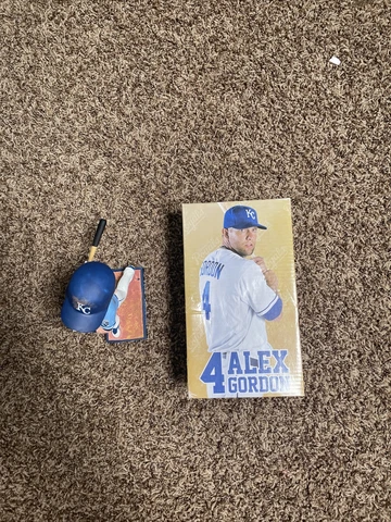 Alex Gordon 2014 Bobblehead Kansas City Royals MLB KC Royals With Box Cover