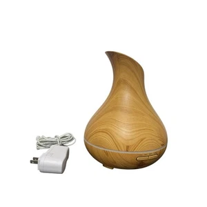 Asakuki Woodgrain Look Essential Oil Diffuser, 400ML Premium Quiet. - Picture 1 of 11