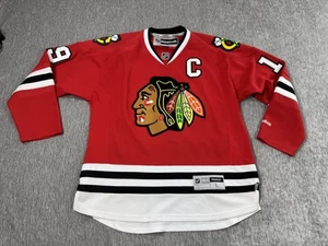 Chicago Blackhawks Trikot Herren Large NHL Hockey Jonathan Toews 19 Reebok Captain - Bild 1 von 14