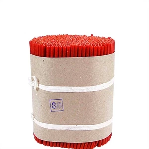243g (about 50 pcs.) altar candles premium quality red No. 80 36255 - Picture 1 of 1