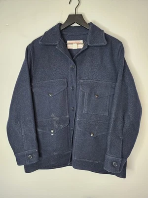 Vintage FILSON Women’s Size 12 Mackinaw Virgin Wool Jacket Or Men's Size Medium - Image 1 of 4