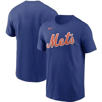 New York Mets Men's Nike Cotton Team Wordmark Tee- New With Tags!