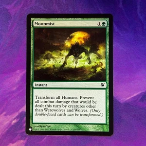 Moonmist 195 ZNL The List ISD Commander Innistrad MTG Transform Green TLA TLE - Bild 1 von 5