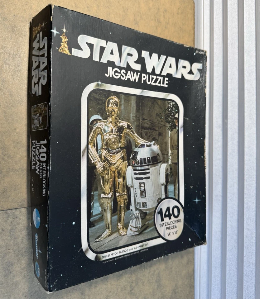 Kenner 1977 Star Wars C3PO & R2D2 Jigsaw Puzzle 140 Piece - Image 1 of 4