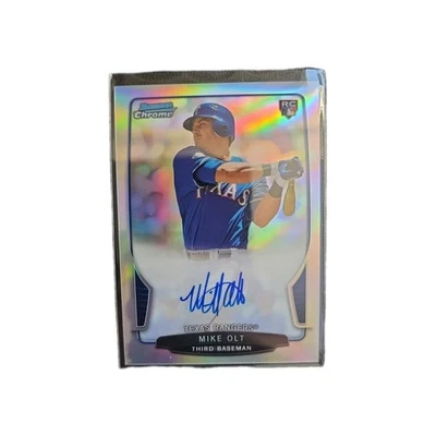 Bowman Chrome Rookie Refractor Mike Olt 2013/500 automático Foto 1 de 2