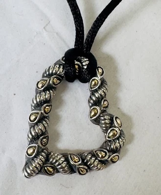 Collar colgante de plata de ley 925 y oro 14k JAI by John Hardy Foto 1 de 4