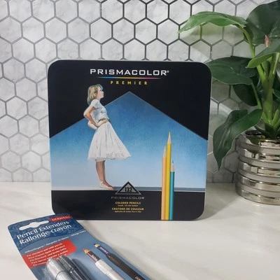 Prismacolor Premier 132 Colored Pencil Set With Pencil Extenders - Image 1 of 4