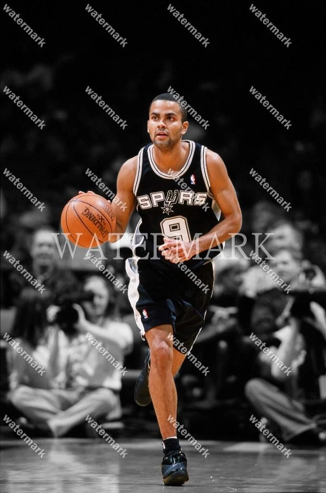 Foto GE303 Tony Parker San Antonio Spurs 8x10 11x14 16x20 Foto 1 de 1