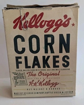 Caja Kellogs Corn Flakes 1942 Foto 1 de 4