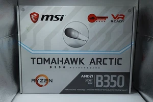 Placa madre MSI, Tomahawk Arctic, B350 - Nueva en caja - Imagen 1 de 7