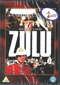 Zulu - DVD - PG - Military History Movie - Michael Caine, Sealed Like New - Picture 1 of 2