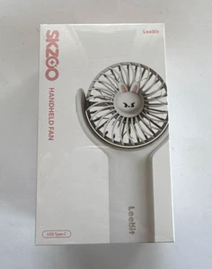 Ventilador de mano Stray Kids Skzoo Leebit Lee Know dominATE Seúl artículos oficiales nuevo - Imagen 1 de 2