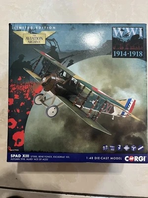 CORGI: SPAD S.XIII S7000 RENE FONCK ESCADRILLE 103 "AA37908" 1:48 - Image 1 of 4