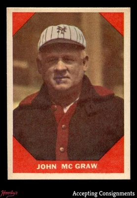 Fleer #66 1960 John McGraw Yankees excelente Foto 1 de 2