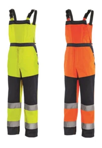 Protección de advertencia peto pantalones de trabajo Buffalo amarillo claro naranja claro Texxor - Imagen 1 de 3