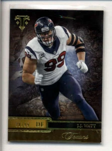 J.J. WATT 2014 TRIPLE THREADS #6 GOLD PARALLEL #28/99 AK4179 - Picture 1 of 1