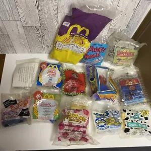 Vintage McDonald's Happy Meal Toys And Burger King Lot Of 13 From The 90’s - Picture 1 of 2