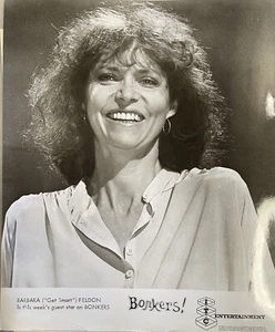 Barbara Feldon “Get Smart” HTF RARE Press Photo “Agent 99” On “Bonkers” TV show - Picture 1 of 2