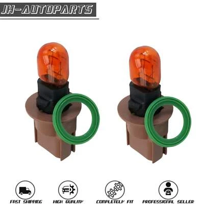 Para Ford Mustang 2015-2017 2x luz intermitente intermitente delantera enchufe y bombilla EE. UU. Foto 1 de 4