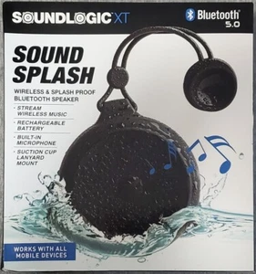 In Box SoundLogic XT Sound Splash Wireless & Bluetooth Speaker Black - Picture 1 of 3