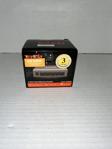 Tenda TEF1005D 5-Port 10/100Mbps Fast Ethernet Switch Desktop Network Splitter - Picture 1 of 6