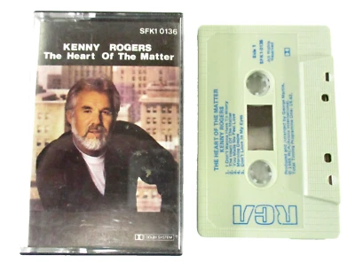 Kenny Rogers The Heart Of The Matter Cassette Tape 1985 RCA Ariola International - Image 1 of 4