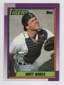 1990 Topps #131 Matt Nokes Detroit Tigers