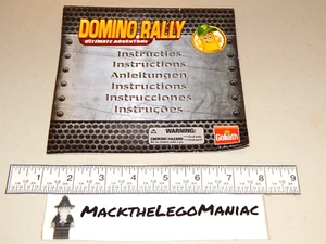 Domino Rally Instruction Booklet Manual Only Ultimate Adventure Original 2011 - Picture 1 of 3
