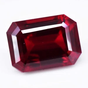26.30 Ct Natural Blood Red Mozambique Ruby CERTIFIED Flawless Loose Gemstone - Picture 1 of 4