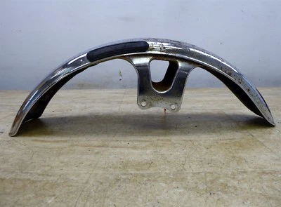 1977 Yamaha XS750 Triple Y719. chrome front fender #3 - Image 1 of 4