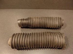 1995 95 1996 96 KTM MXC MXK MX C K FRONT FORK SHOCK BOOTIES DUST COVERS  - Picture 1 of 11