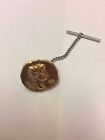 Aureus Of Galigula Coin WC32 Gold Tie Pin With Chain Made From English  Pewter