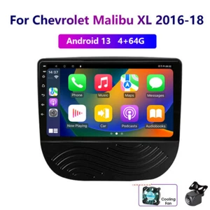 Wireless Carplay For Chevrolet Malibu XL 2016-18 Android 13 4-64G Car Radio WIFI - Picture 1 of 12