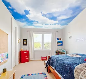 3D Simple Clouds I6280 Decke Tapete Wandbilder Wanddruck Aufkleber Deko Erin 2023 - Bild 1 von 5