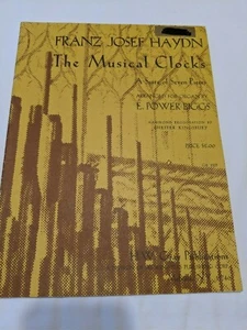 Franz Haydn The Musical Clocks Organ Seven Piece Suite arr E Power Briggs 1946 - Imagen 1 de 9