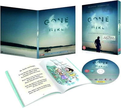 Gone Girl (Blu-ray-2015,1-Disc) [Region Free]Ben Affleck. "Sudden Disappearance" - Image 1 of 4