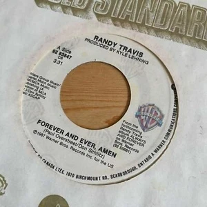 Randy Travis - Forever and Ever, Amen/Promises 92 83847 45rpm VG+ R36 - Bild 1 von 2