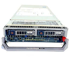 Barebones Dell PowerEdge M640 Blade Server 2x Heatsinks FCLGA3647 NO CPU NO RAM - Picture 1 of 14