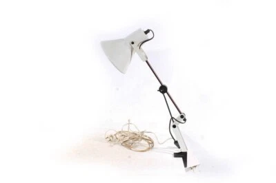 alte Schreibtischlampe Vintage Klemmlampe Tischklemme Werkstatt Lampe - Bild 1 von 4