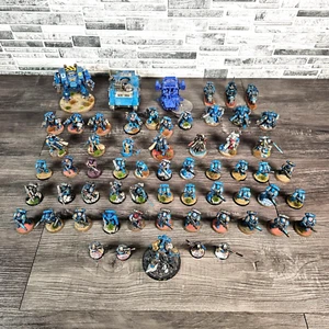 Warhammer 40k Ultramarine Space Marine Army (Painted) Games Workshop GW - Picture 1 of 21