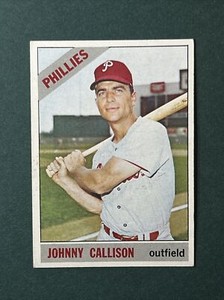 1966 TOPPS #230 JOHNNY CALLISON EX+ PHILLIES