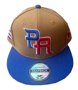 Puerto Rico Snapback Hats 3D Embroidered PR Front Flag on the left side NEW! - Picture 1 of 8