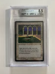 ITALIAN Spiritual Sanctuary Legends Rare MTG Beckett Graded BGS 8.5 NM-MT+ - Picture 1 of 2
