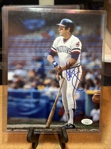 Mike Hargrove Signed 8x10 Photo Cleveland Indians JSA - Picture 1 of 4