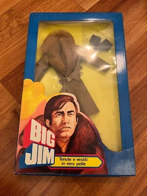 BIG JIM SET TENUTE E VESTITI IN VERA PELLE NUOVO SIGILLATO NEW SEALED BOX - Immagine 1 di 2