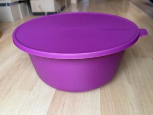 Tupperware Aloha Servier-Schüssel/Serving Bowl 7,5 L Lila -Rührschüssel-TOP/NEU! - Picture 1 of 5